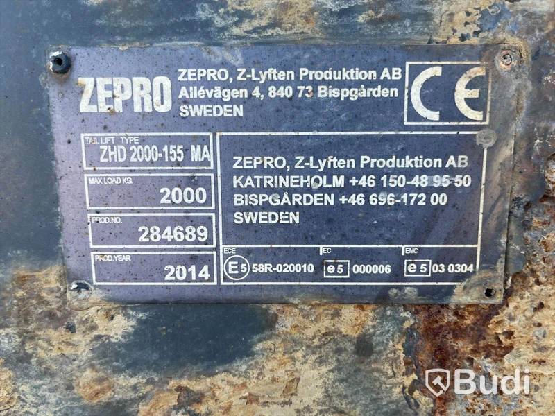 Scania P320 LB6X2-4 MLB -15  | SKAB | Z-lyft