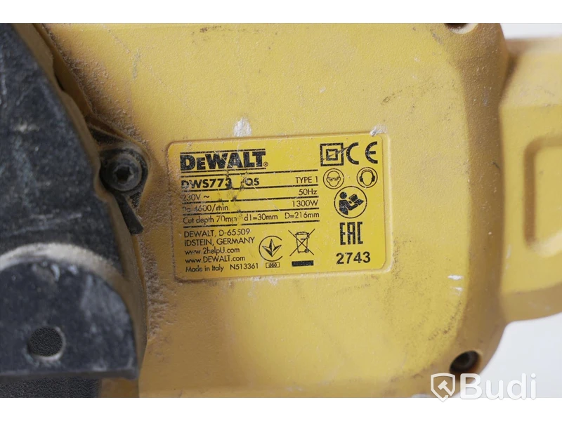 Kap- och gersåg - DeWalt DWS773