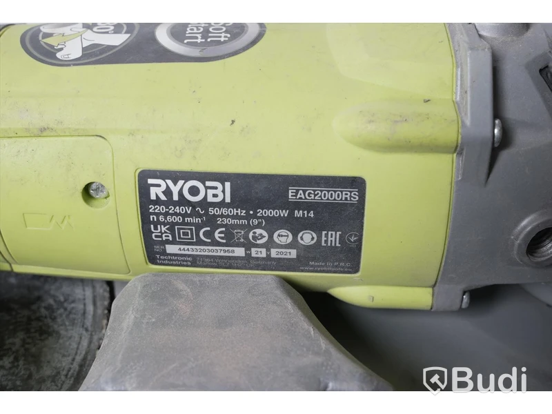 Vinkelslip - Ryobi EAG2000RS