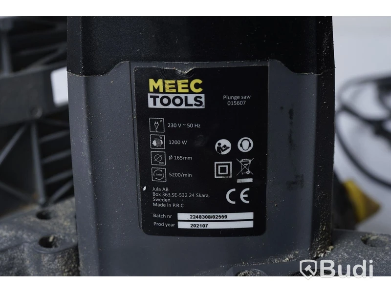 Cirkelsåg - Meec Tools Plunge Saw