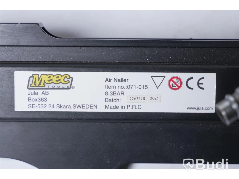 Tryckluftsdriven spikpistol - Meec Tools FN3490