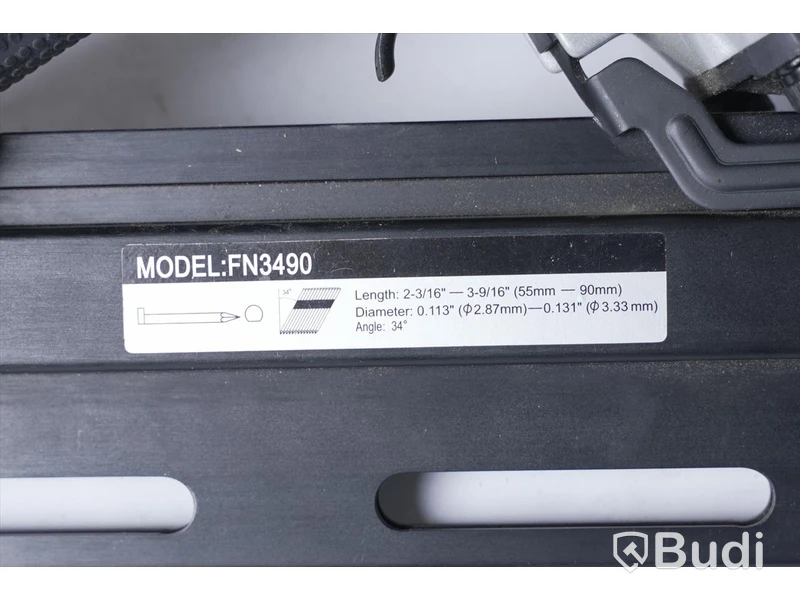 Tryckluftsdriven spikpistol - Meec Tools FN3490