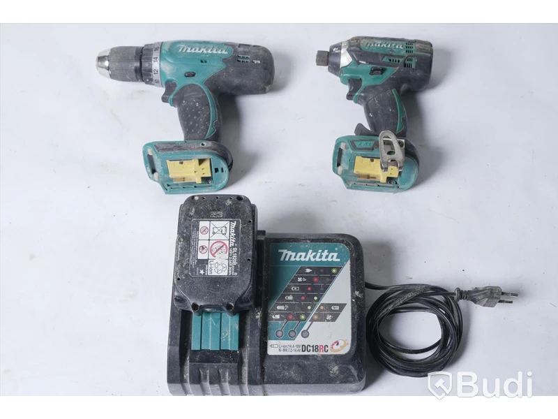 Slag- & borrskruvdragare - Makita DDF453 & Makita DTD152