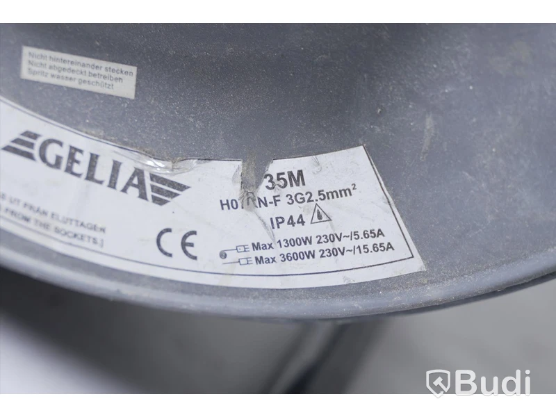 Kabelvinda & Arbetslampa - Gelia IP44, Schneider Electric CS30323