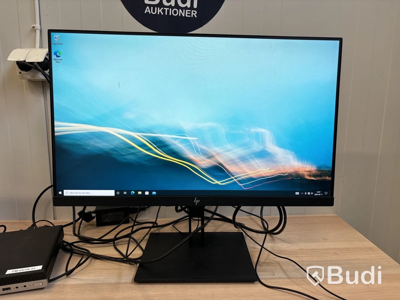 HP ProDesk 400 G5 Mini med 23” monitor