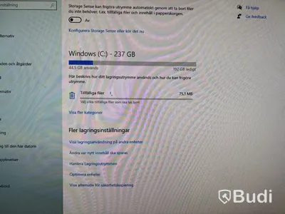 HP ProDesk 400 G5 Mini med 23” monitor