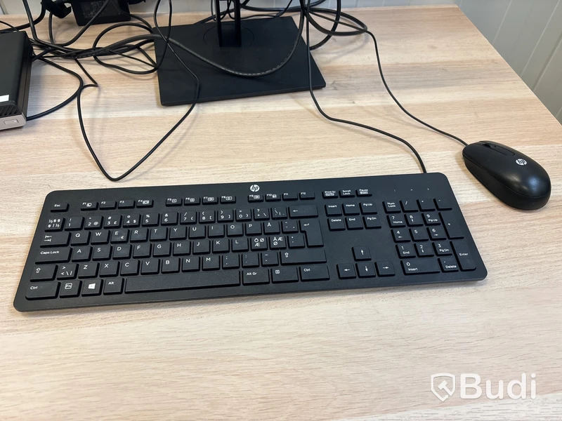 HP ProDesk 400 G5 Mini med 23” monitor