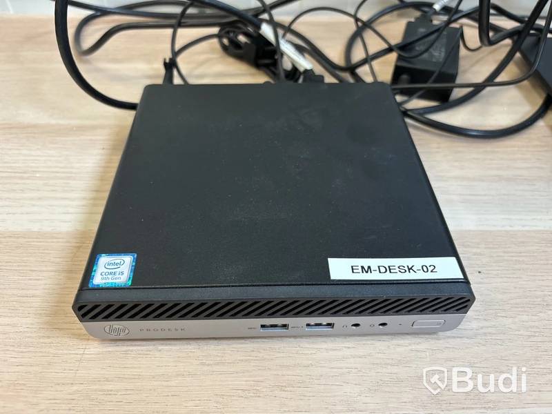 HP ProDesk 400 G5 Mini med 23” monitor