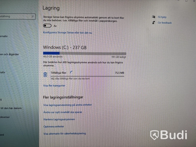 HP ProDesk 400 G5 Mini med 23” monitor