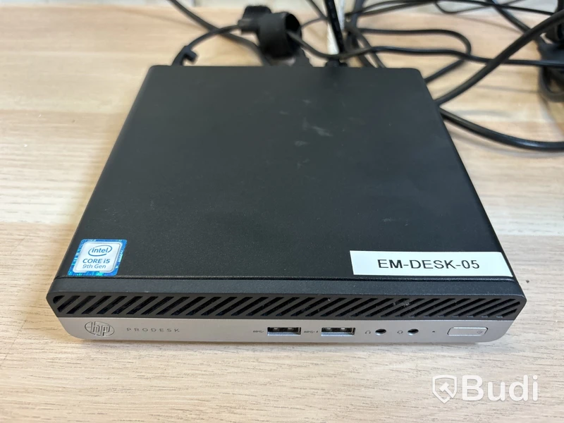 HP ProDesk 400 G5 Mini med 23” monitor