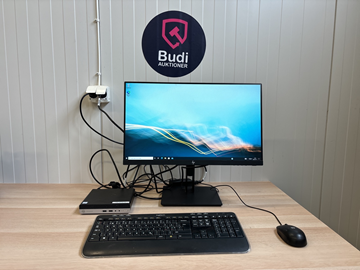 HP ProDesk 400 G5 Mini med 23” monitor 