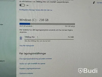 HP ProDesk 400 G5 Mini med 23” monitor