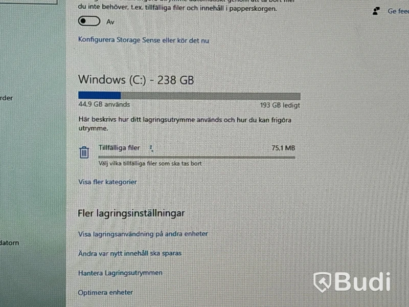 HP ProDesk 400 G5 Mini med 23” monitor