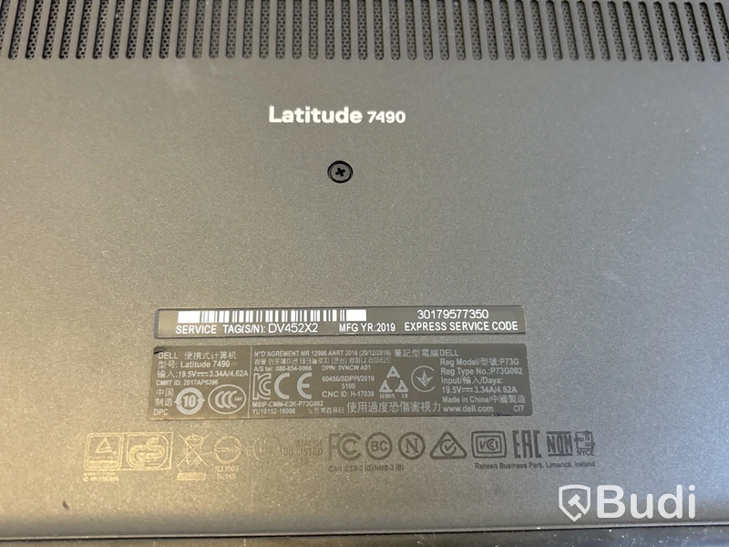 Bärbart dator Dell Latitude 7490