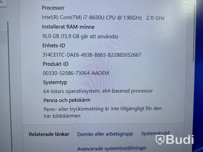 Bärbart dator Dell Latitude 7490