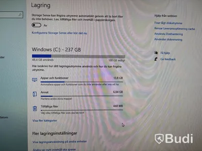 HP ProDesk 400 G5 Mini med 23” monitor