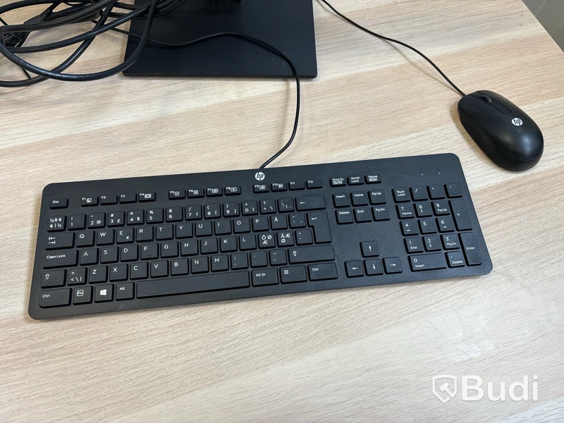 HP ProDesk 400 G5 Mini med 23” monitor