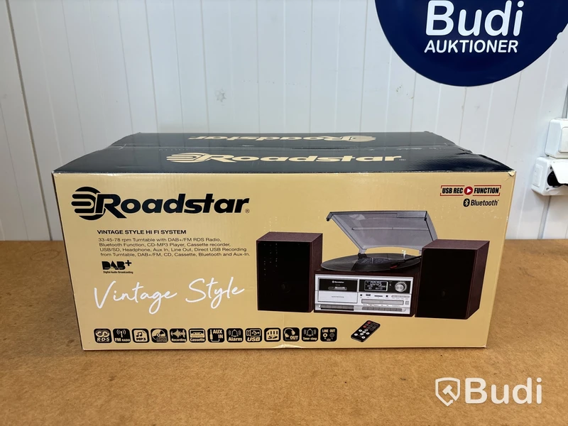 Skivspelare Roadstar - HIF-8892D+BT