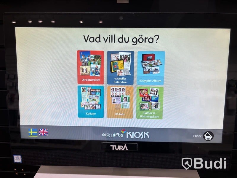 Fotokiosk för ID-kort m.m. Tura EasyGifts Kiosk