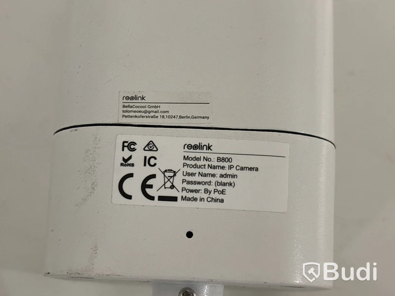4 st Övervakningskameror Reolink B800
