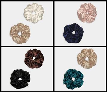 Schrunchies Design (fina hårsnoddar)
