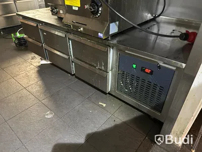 Kylbänk 6 st lådor, låg modell