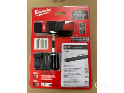 2 st lampor Milwaukee HL2-LED/IPL-LED. Nypris 756 kr exkl. moms