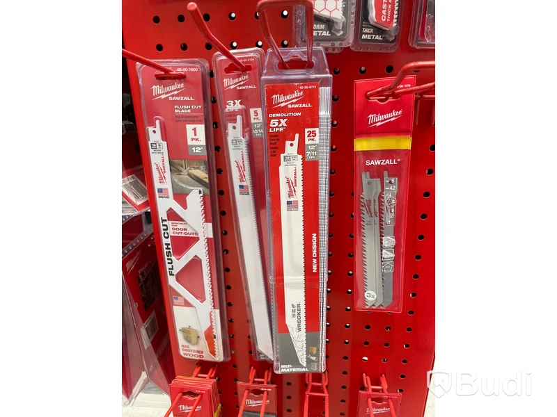 Diverse tigersågsblad och bits, Milwaukee