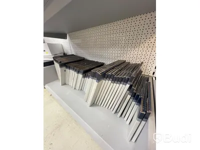Parti med diverse klingor och tillbehör till FESTOOL. Ord. pris: 117 804 kr exkl. moms
