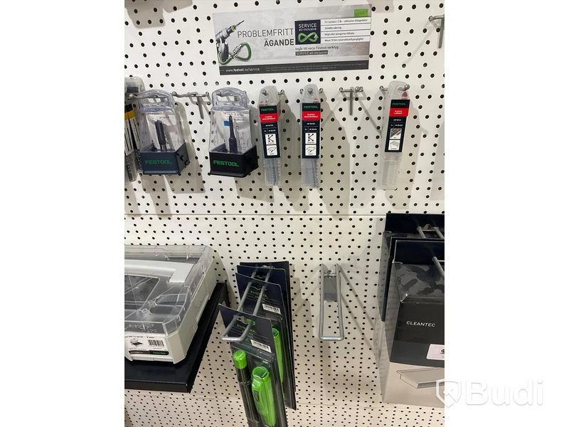Parti med diverse verktygsdelar FESTOOL. Ord. pris: 31 336 kr exkl. moms