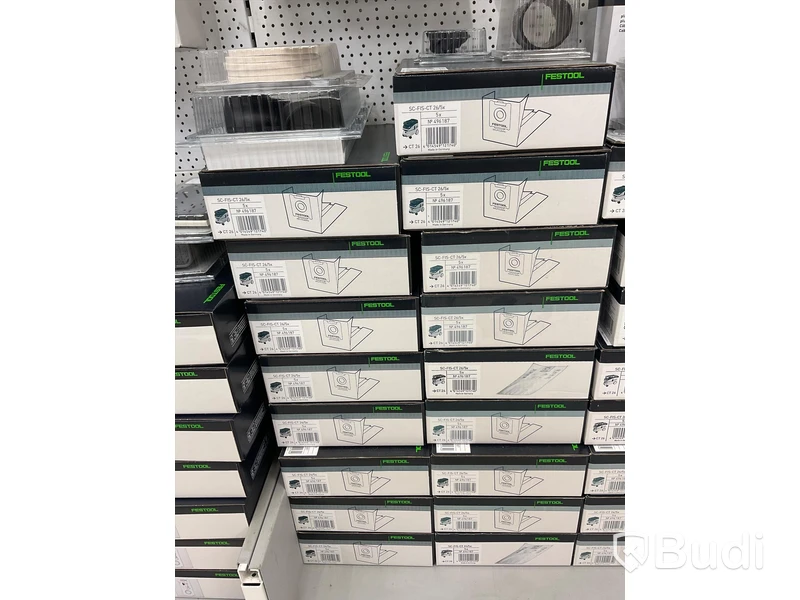 Parti med diverse verktygsdelar FESTOOL. Ord. pris: 44 075 kr exkl. moms