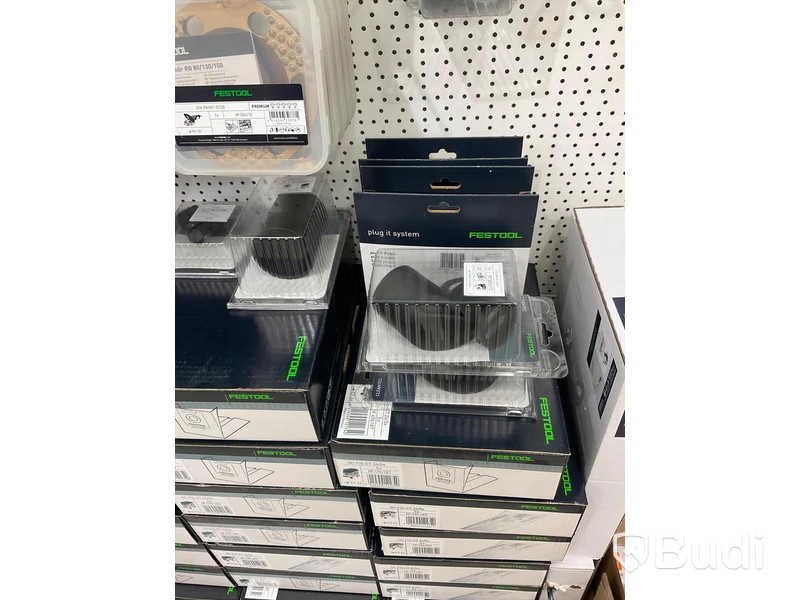Parti med diverse verktygsdelar FESTOOL. Ord. pris: 44 075 kr exkl. moms