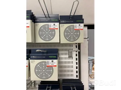 Parti med diverse Slippapper, FESTOOL. Ord. pris: 29 511 kr exkl. moms