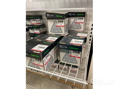 Parti med diverse Slippapper, FESTOOL. Ord. pris: 29 511 kr exkl. moms