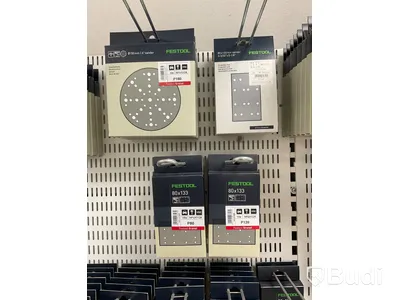 Parti med diverse slippapper, FESTOOL. Ord. pris: 28 655 kr exkl. moms
