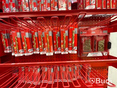 Diverse metallborrar/kakelborrar, Milwaukee. Ord. pris: 40 205 kr exkl. moms