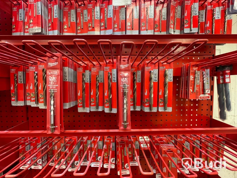 Diverse metallborrar/kakelborrar, Milwaukee. Ord. pris: 40 205 kr exkl. moms