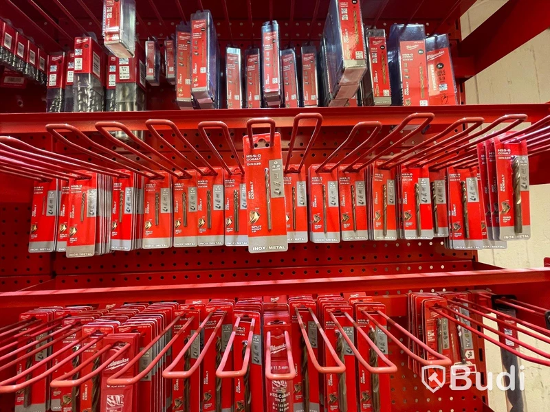 Diverse metallborrar/kakelborrar, Milwaukee. Ord. pris: 40 205 kr exkl. moms