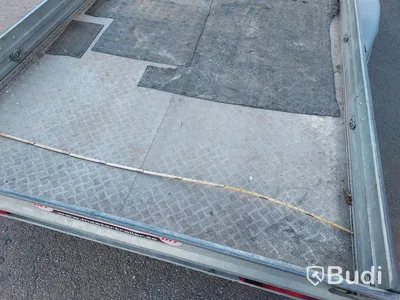 Tippbar släpkärra Master GP500 m kåpa, vinsch, lastramper. 6,5meter långt