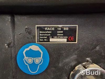 Pelarborrmaskin Race 16BB