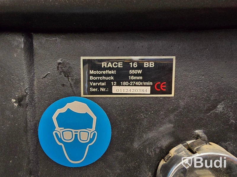 Pelarborrmaskin Race 16BB