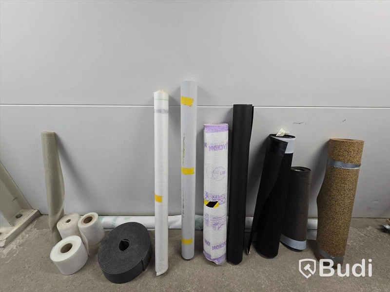 Parti med papp/plast/isolering