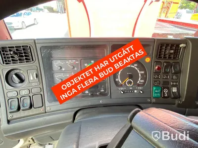 Lastbil Scania P114LB6X2 -99 inkl. BT ledstaplare