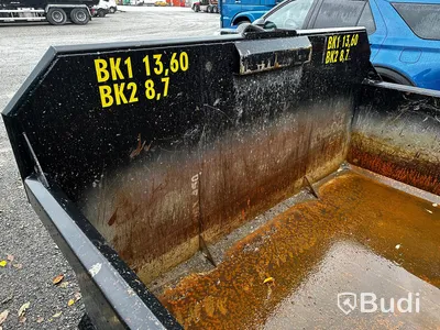 Schaktflak Sisu 5,6m + kombilucka -2021