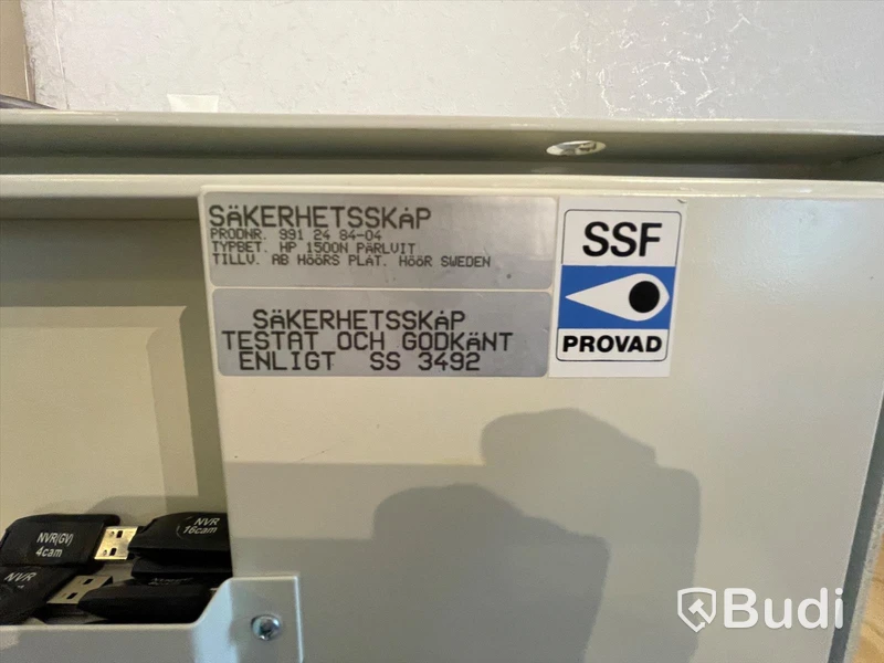 Säkerhetsskåp Höörs Plåt