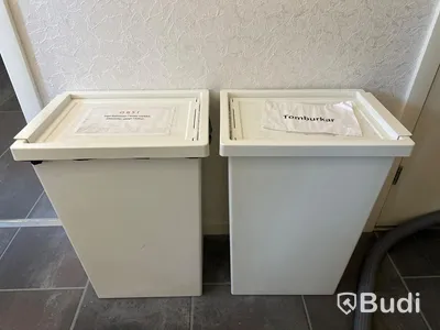 Dammsugare Electrolux 2990 och 2 st avfallstunnor