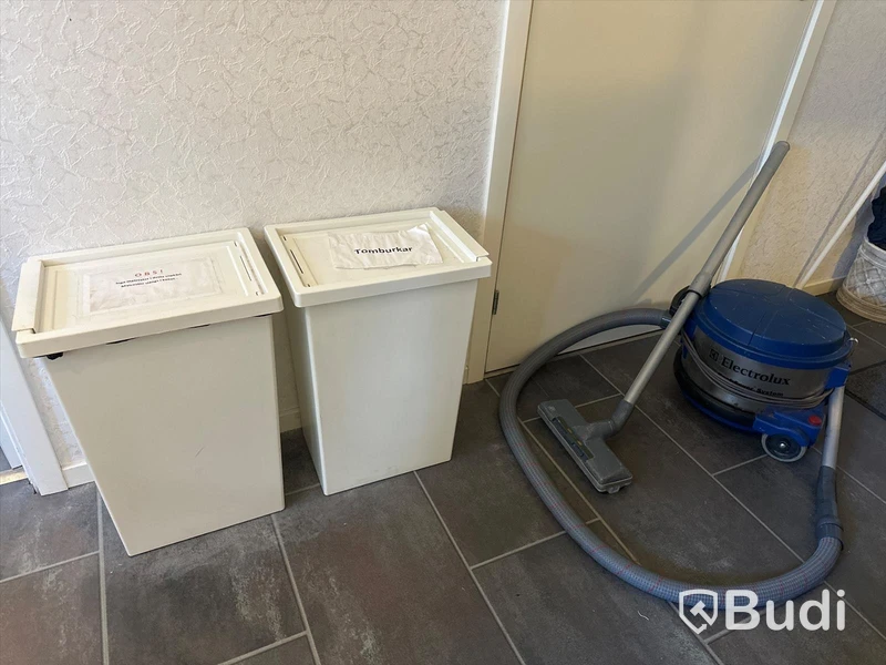 Dammsugare Electrolux 2990 och 2 st avfallstunnor