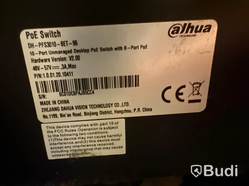 switch dahua DH PFS3010