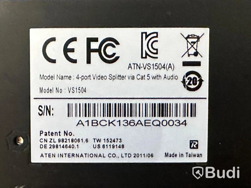 ATEN switch, extender, videosplitter