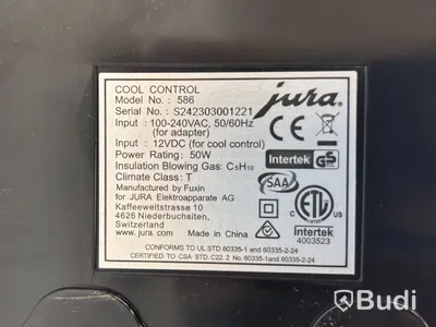 Espressomaskin Jura, Giga X8c inkl. mjölkkyl Cool Control 2,5L